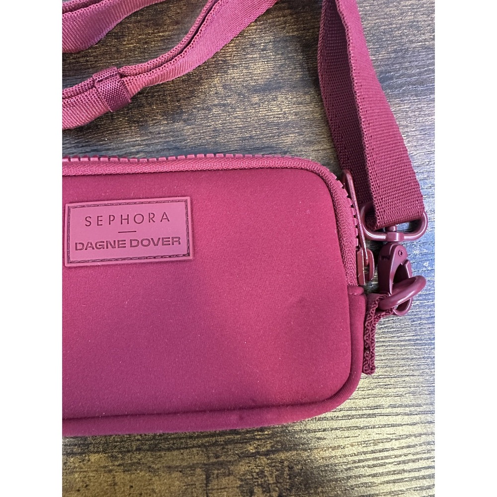 Dagne Dover x Sephora Mara Neoprene Phone Sling Spice Red Limited Edition Bag - Picture 2 of 14
